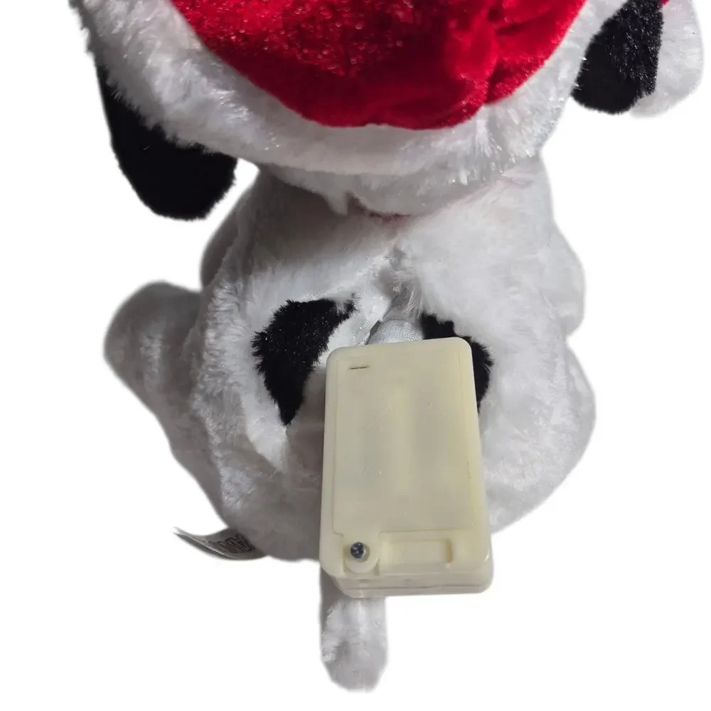 Peanuts Animated Lights Sound Musical Motion Snoopy Christmas Plush Works 11